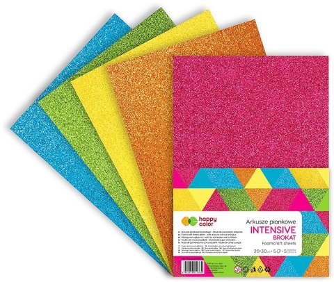 Arkusz piankowy kolor: mix 5 ark. Happy Color (HA 7132 2030-INTEN)