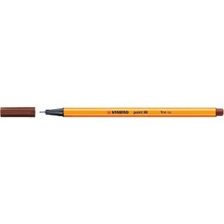 Cienkopis wkład brązowy 0,4mm 1kol. Stabilo (88/45)