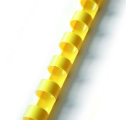 Grzbiety do bindowania Argo A4 - żółty śr. 32mm (405326)