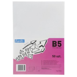 Koperta HK B5 biała Bantex (400089460) 50 sztuk