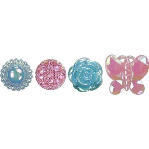 Kryształki Craft-Fun Series samoprzylepne 50 szt mix Titanum (1730)