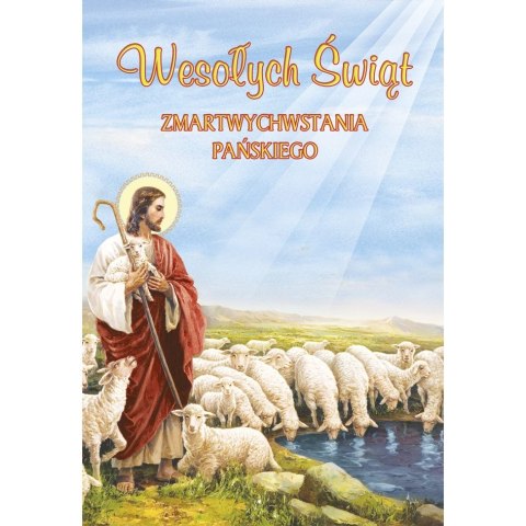 Pocztówka wielkanoc złocona Pol-mak (PLz)