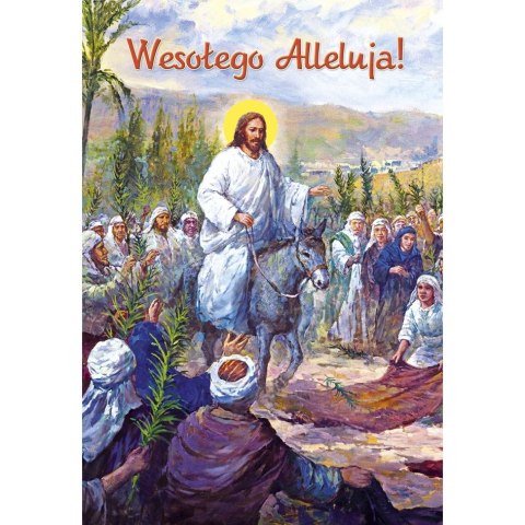 Pocztówka wielkanoc złocona Pol-mak (PLz)