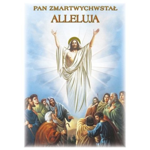 Pocztówka wielkanoc złocona Pol-mak (PLz)