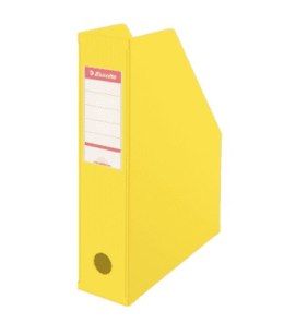 Pojemnik na dokumenty pionowy Esselte Vivida A4 - żółty 72mm x 318mm x 242mm (56001)