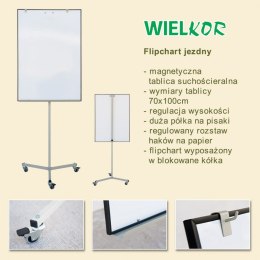 Tablica flipchart Wielkor jezdny 700mm x 1000mm