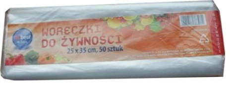 Worek do żywności Amaks 50 szt 250 mm x 350 mm