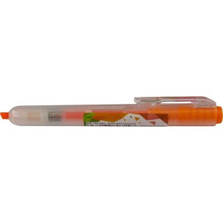 Zakreślacz Fluo-Click automatyczny wkład pomarańczowy 1,0-4,0mm M&G (AHM27371)