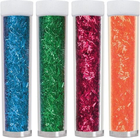 Brokat Craft-Fun Series kolor: mix 4 kolor. Titanum (MTJF-DSG4BMT)