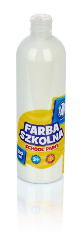 Farby plakatowe Astra kolor: biała 500ml 1 kolor.