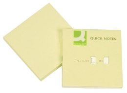 Notes samoprzylepny Q-Connect żółty 100k 76mm x 76mm (KF10502)