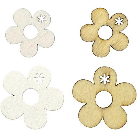 Ozdoba drewniana Craft-Fun Series kwiatki Titanum (191006)