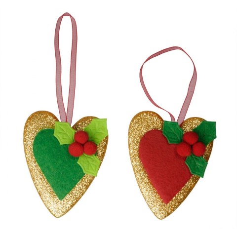 Ozdoba materiałowa Craft-Fun Series serca Titanum (MTCR-BY420)