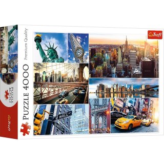 Puzzle nowy jork kolaż 4000 el. Trefl (45006)
