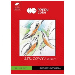 Blok artystyczny Happy Color młody artysta A3 90g 25k (HA 3709 3040-M25)