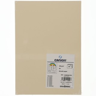 Brystol A4 kremowy 185g 50k Canson (200040153)