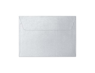 Koperta Millenium C6 srebrna Galeria Papieru (280266) 10 sztuk