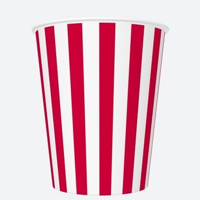 Kubek jednorazowy daisy papier 250ml Pol-mak (01)