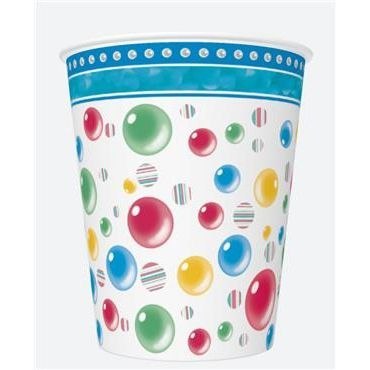 Kubek jednorazowy daisy papier 250ml Pol-mak (01)