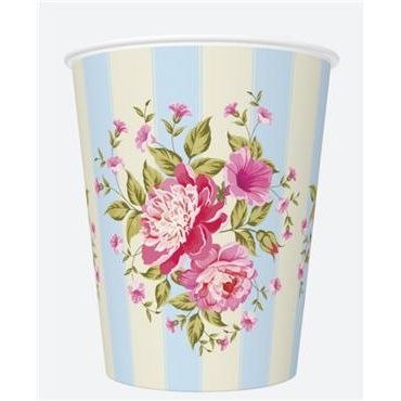 Kubek jednorazowy daisy papier 250ml Pol-mak (01)