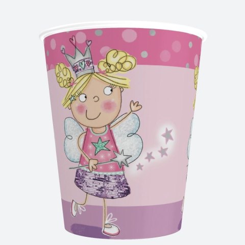 Kubek jednorazowy daisy papier 250ml Pol-mak (01)