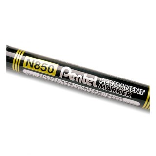 Marker permanentny wkład czarny 1,5mm okrągła końcówka Pentel (N850)