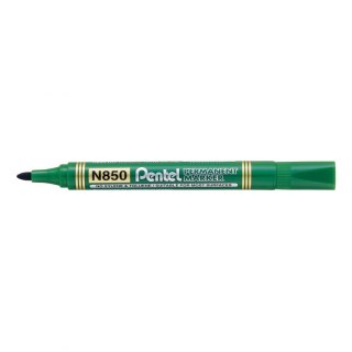 Marker permanentny wkład zielony 1,5mm okrągła końcówka Pentel