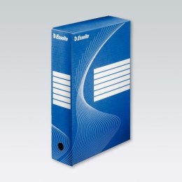 Pudło archiwizacyjne Esselte Boxy 100 A4 - niebieski 245mm x 100mm x 345mm (128421)