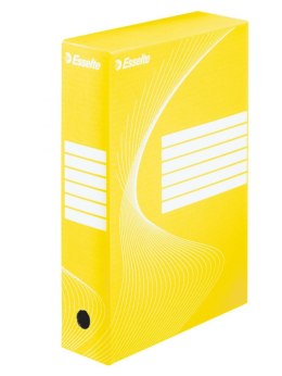 Pudło archiwizacyjne Esselte Standard A4 - żółty 245mm x 80mm x 345mm (128413)