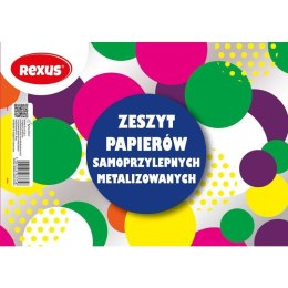 Zeszyt papierów kolorowych Rexus A5 8k (607375)