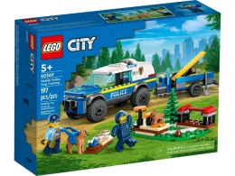 Klocki konstrukcyjne City szkolenie psów policyjnych w terenie Lego (60369)