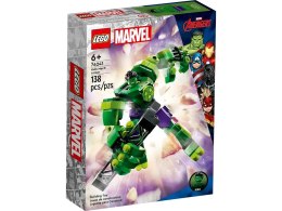 Klocki konstrukcyjne Super Heroes Mechaniczna zbroja Hulka Lego (76241)
