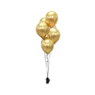 Balon gumowy Beauty&Charm złoty matowy 300mm 30cal Godan (CB-7LZL)