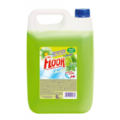 Płyn uniwersalny FLOOR Limonka i Mięta 5L