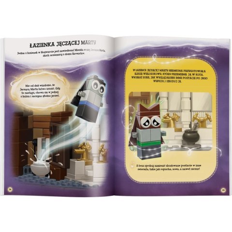 Książka dla dzieci LEGO® Harry Potter™. Ponad 100 pomysłów, zabaw i zagadek Ameet (LQB6401)