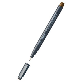 Cienkopis POINTLINER SEPIA 1kol. Pentel (S209-5sp)