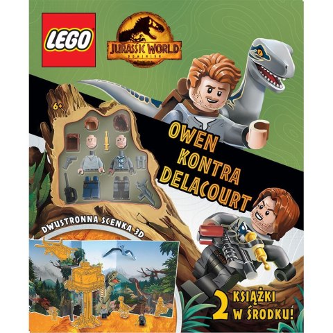 Książka dla dzieci LEGO® Jurassic World™. Owen kontra Delacourt Ameet (PPS6002)