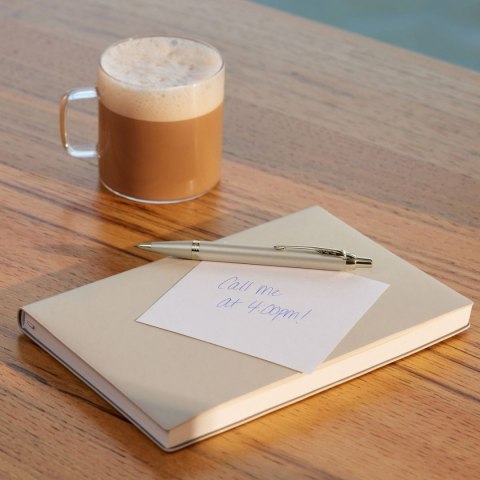 Ekskluzywny długopis im f MONOCHROME CHAMPAGNE wkład niebieski Mmm Parker (2172956)