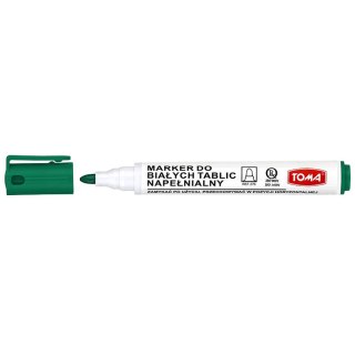 Marker suchościeralny wkład zielony 1,0-5,0mm okrągła końcówka Toma