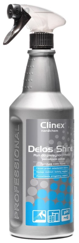 Płyn do pielęgnacji mebli Clinex Delos Shine 1l (77-145)