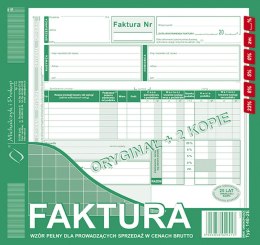 Druk offsetowy faktura 2/3 A4 81k. Michalczyk i Prokop (148-2E)