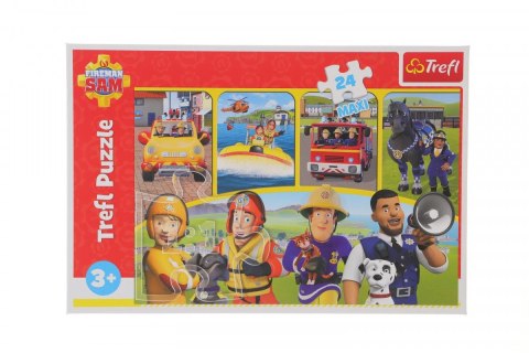 Puzzle Strażak Sam i przyjaciele 24 el. Trefl (14356)