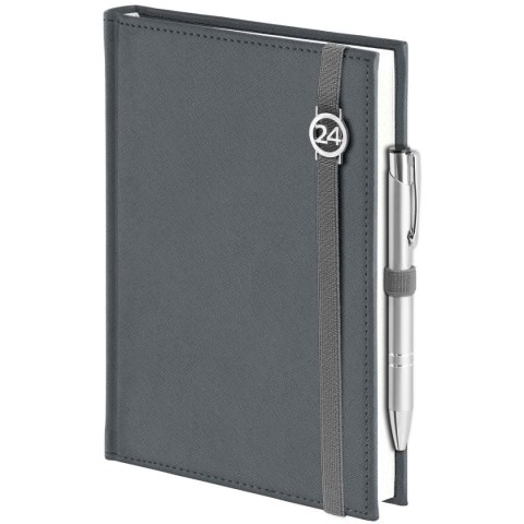 Kalendarz książkowy (terminarz) 5905031842924 CROSS srebrny B5 notesem B5 Wydawnictwo Wokół Nas (204 B5TRK tygodniowy)