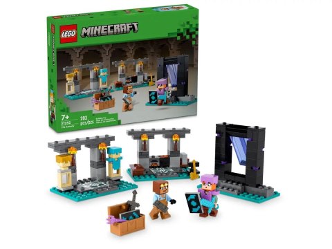 Klocki konstrukcyjne Minecraft Zbrojownia Lego (21252)