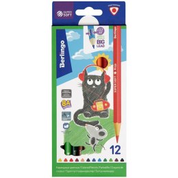 Kredki ołówkowe Supersoft 12 kol. Berlingo (297236)