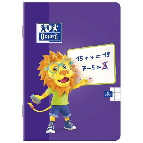 Zeszyt Lion A5 16k. 90g linia podwójna Oxford (400106953)