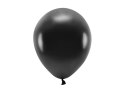 Balon gumowy Metalizowane Eco Balloons czarny 260mm Partydeco (ECO26M-010)