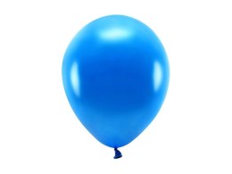 Balon gumowy Metalizowane Eco Balloons granatowy 260mm Partydeco (ECO26M-074)