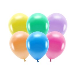 Balon gumowy Metalizowane Eco Balloons mix 260mm Partydeco (ECO26M-000)