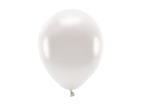 Balon gumowy Metalizowane Eco Balloons perłowy 260mm Partydeco (ECO26M-070)